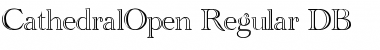 Download CathedralOpen DB Font Download CathedralOpen DB Font
