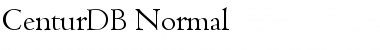 Download CenturDB Font Download CenturDB Font