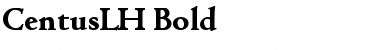 Download CentusLH Font Download CentusLH Font