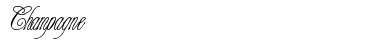 Download Champagne Font Download Champagne Font