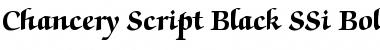 Download Chancery Script Black SSi Font Download Chancery Script Black SSi Font