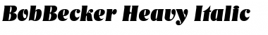 Download BobBecker-Heavy Font Download BobBecker-Heavy Font