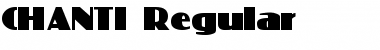 Download CHANTI Font Download CHANTI Font