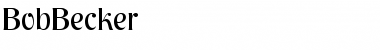 Download BobBecker Font Download BobBecker Font