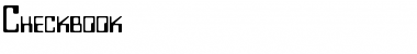 Download Checkbook Font Download Checkbook Font