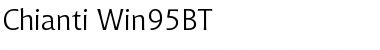 Download Chianti Win95BT Font Download Chianti Win95BT Font