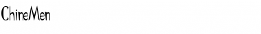 Download ChineMen Font Download ChineMen Font