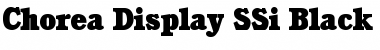 Download Chorea Display SSi Font Download Chorea Display SSi Font