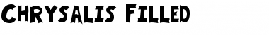Download Chrysalis Filled Font Download Chrysalis Filled Font
