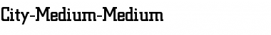Download City-Medium-Medium Font Download City-Medium-Medium Font