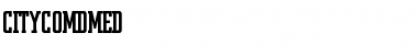 Download CityComDMed Font Download CityComDMed Font