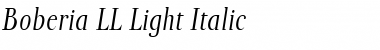 Download BoberiaLL Italic Font Download BoberiaLL Italic Font