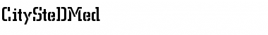 Download CitySteDMed Font Download CitySteDMed Font