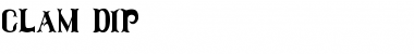 Download Clam Dip Font Download Clam Dip Font