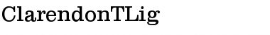 Download ClarendonTLig Font Download ClarendonTLig Font