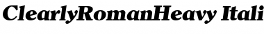 Download ClearlyRomanHeavy Font Download ClearlyRomanHeavy Font