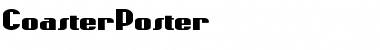 Download CoasterPoster Font Download CoasterPoster Font