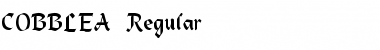 Download COBBLEA Font Download COBBLEA Font
