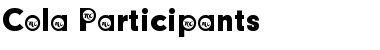 Download Cola Participants Font Download Cola Participants Font