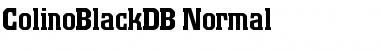 Download ColinoBlackDB Font Download ColinoBlackDB Font