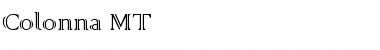 Download Colonna MT Font Download Colonna MT Font