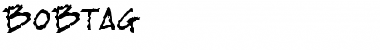 Download bobTag Font Download bobTag Font