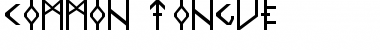 Download Common Tongue Font Download Common Tongue Font