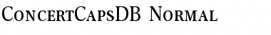 Download ConcertCapsDB Font Download ConcertCapsDB Font