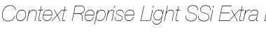 Download Context Reprise Light SSi Font Download Context Reprise Light SSi Font