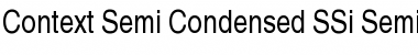 Download Context Semi Condensed SSi Font Download Context Semi Condensed SSi Font