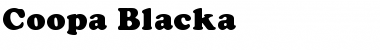 Download Coopa Blacka Font Download Coopa Blacka Font