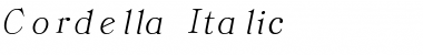 Download Cordella Font Download Cordella Font