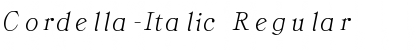 Download Cordella-Italic Font Download Cordella-Italic Font