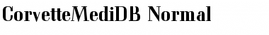 Download CorvetteMediDB Font Download CorvetteMediDB Font