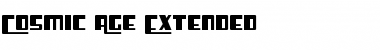 Download Cosmic Age Extended Font Download Cosmic Age Extended Font