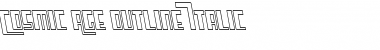 Download Cosmic Age Outline Font Download Cosmic Age Outline Font