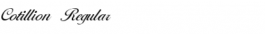 Download Cotillion Font Download Cotillion Font