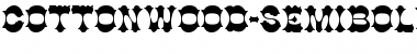 Download Cottonwood-SemiBold Font Download Cottonwood-SemiBold Font