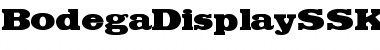 Download BodegaDisplaySSK Font Download BodegaDisplaySSK Font