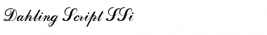 Download Dahling Script SSi Font Download Dahling Script SSi Font