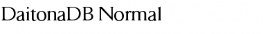 Download DaitonaDB Font Download DaitonaDB Font
