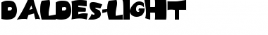 Download Daldes-Light Font Download Daldes-Light Font