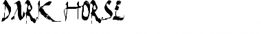 Download Dark Horse Font Download Dark Horse Font