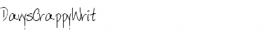 Download DavysCrappyWrit Font Download DavysCrappyWrit Font
