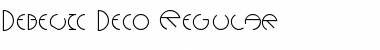 Download Debevic Deco Font Download Debevic Deco Font