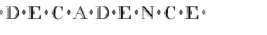 Download decadence Font Download decadence Font