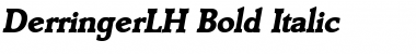 Download DerringerLH Font Download DerringerLH Font