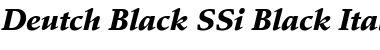 Download Deutch Black SSi Font Download Deutch Black SSi Font