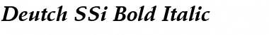Download Deutch SSi Font Download Deutch SSi Font