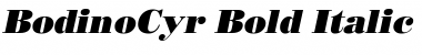 Download BodinoCyr Font Download BodinoCyr Font